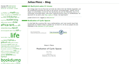 Desktop Screenshot of blog.plenz.com