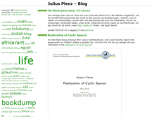 Tablet Screenshot of blog.plenz.com